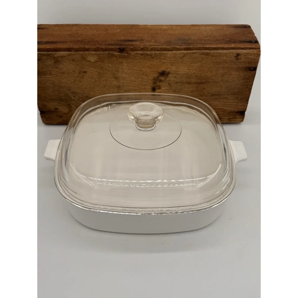 Casserole Dish Corning Ware Cookmates SK-10 w/Domed Lid‎ VTG 10